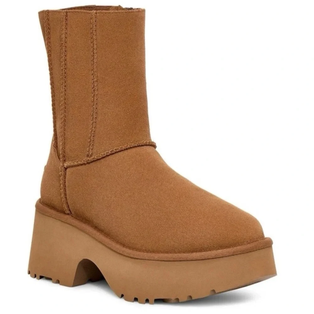 UGG Classic Twin Seam New Heights Platform Boots